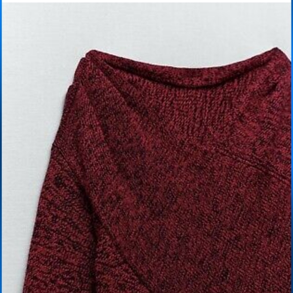 ZARA KNIT DRESS WITH RUCHED SHOULDERS - Picture 10 of 11